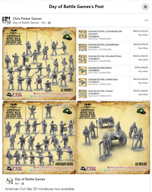 ACW Troops now available