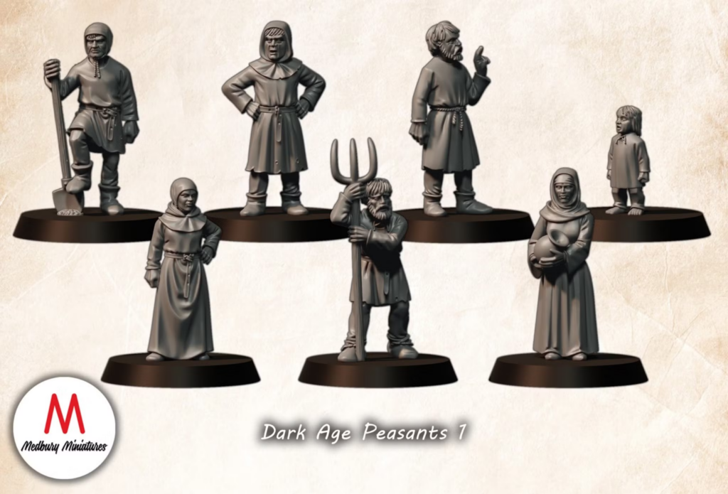 Medieval - Dark Age Villager Set