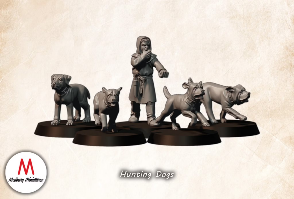 Hunting Dogs Set