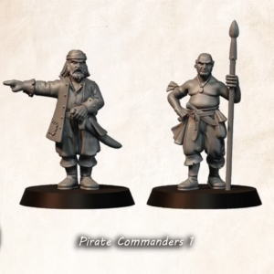 Pirate Set of 22 Miniatures
